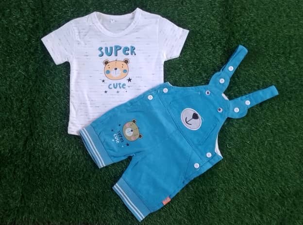 Denim & Cotton Baby Dresses For Zero To 3 Year babies For Summer ll Oi6191 (Copy) (Copy) (Copy)